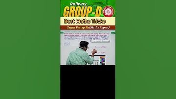 Railway GROUP D #maths #mathproblem #railway #groupd #shots #viral #ssc #cpo #rrb #2025 #sscghl #cpo