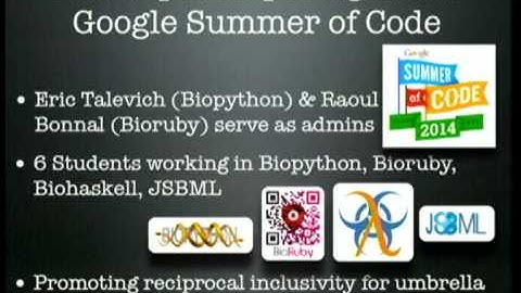 Open Bioinformatics Foundation (OBF) update