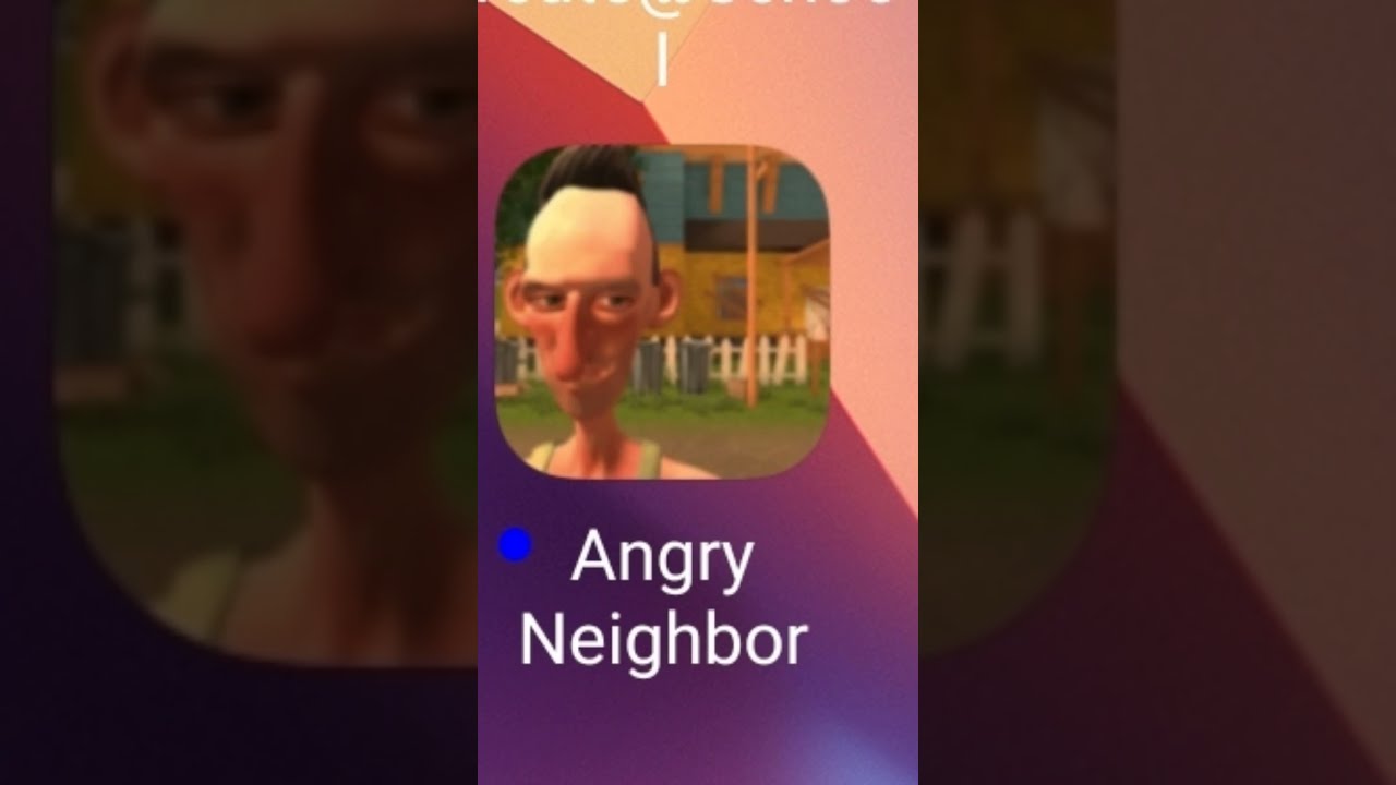 Scary Horror Angry Neighbor Virus