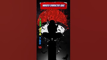 Naruto character quiz 🦊 #quiz #character #anime #naruto #game #challenge #quiztime #triviatricks
