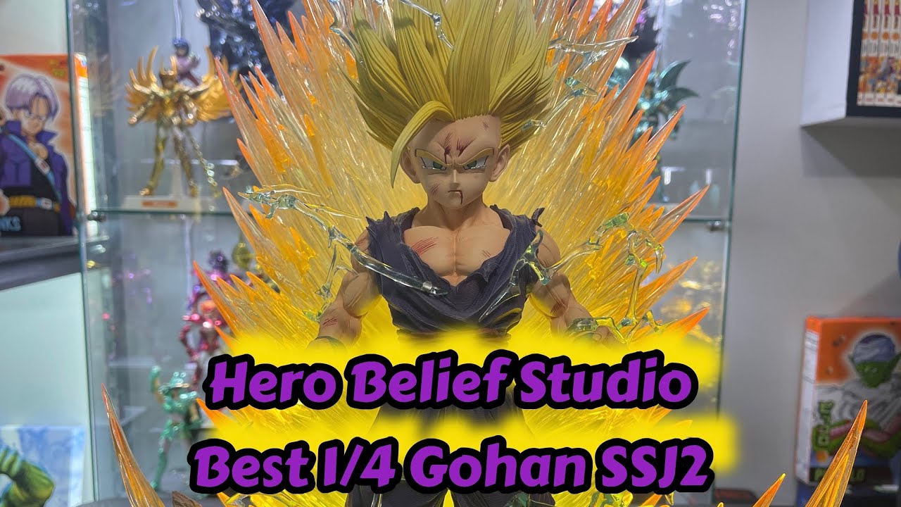 Hero Belief Studio 1/4 Gohan SSJ2 - YouTube