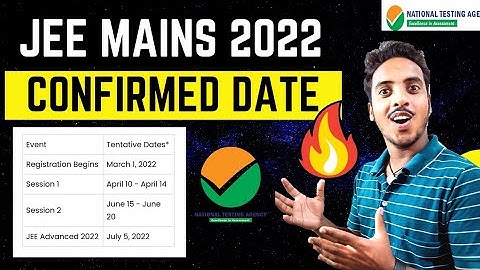 Finally Jee Mains 2022 Confirmed Date with Registration 🔥|Jee Main 2022 Expected Date|Jee Mains 2022