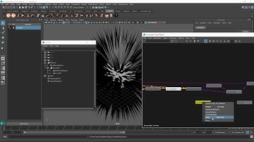 Ornatrix Maya: Operators and DG nodes