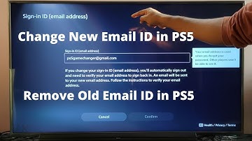 PS5 : How to Change your existing Email ID into new Email ID in PS5 Console?