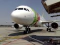 TAP Portugal Airbus A320 arriving LHBP - Budapest, Ferihegy