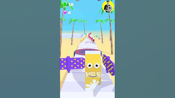 Juice Run Game Level 37 New Play Win #shorts #trending #funny