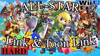 Super Smash Bros. U - All Star Hard Co-Op Link & Toon Link