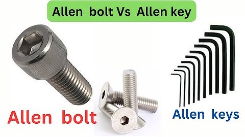 Allen Bolt Vs Allen Keys || Allen Key Sizes || Hvac Engineering || Mechanical Engineering ||