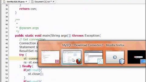 Java 애플리케이션에서 MySQL 데이터베이스에 연결