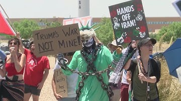 Protest held in Albuquerque following US military strike on Iranian nuclear sites