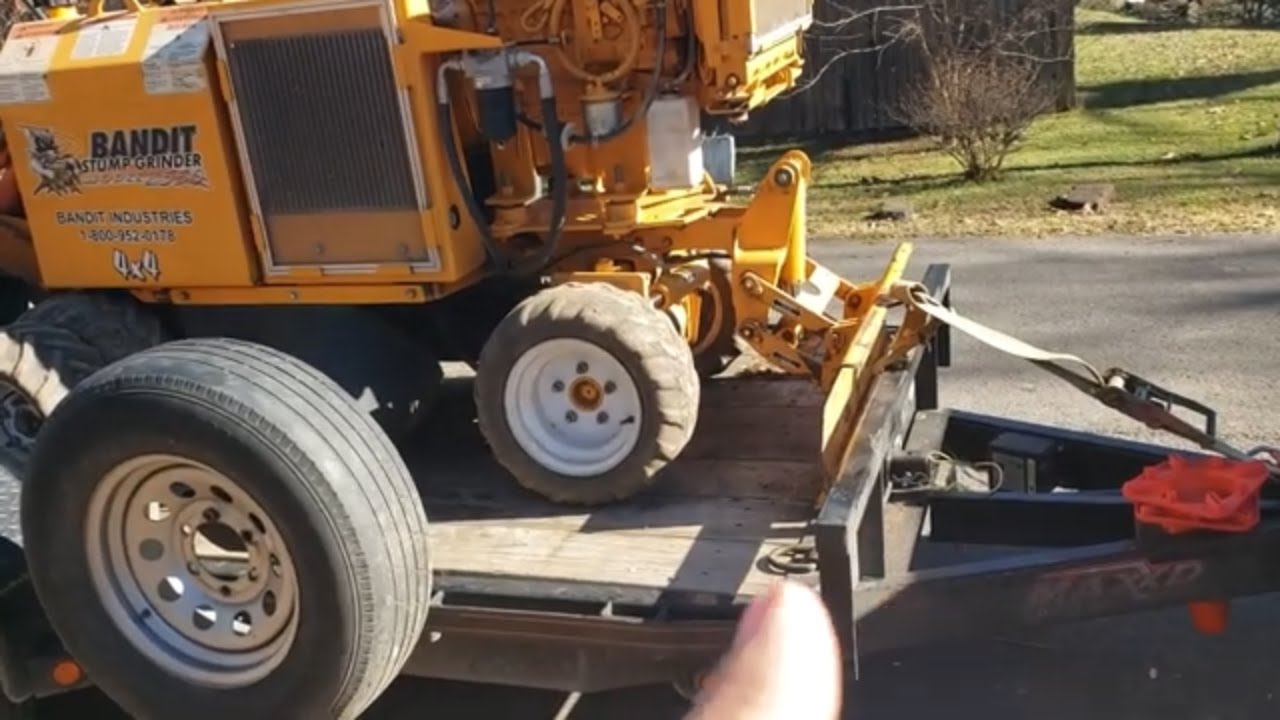 Another place to find work for Tree Guys and Stump Grinders - YouTube