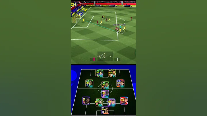 How to passing skill _ Through Passing 🤩🤩 by Neymat jr _efootball _efootball2025(360P)
