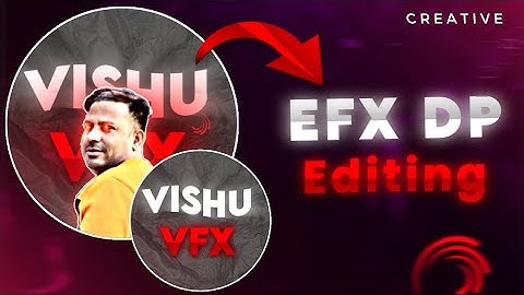 Efx New Make creative profile (Dp) using alight motion photo editing tutorial in hindi