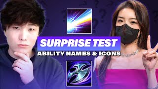 Can Streamers and Celebs name League abilities? - Surprise Test