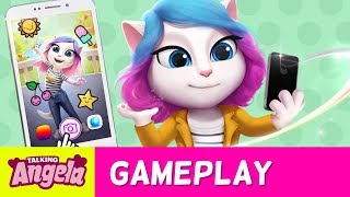 ✨New Photo Studio In My Talking Angela 📸 (Gameplay)