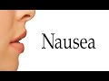How To Pronounce Nausea
