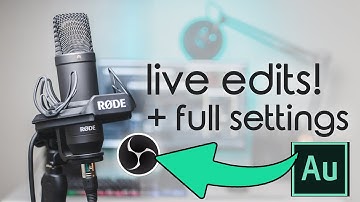Make Your Mic Sound PRO ✅ OBS Studio, Discord, Teams and more! w/Adobe Audition