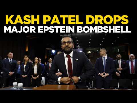 Kash Patel Hearing LIVE | Kash Patel Drops Epstein Bombshell During Heated Senate Hearing | US News