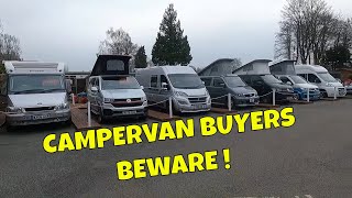 BUYING A CAMPERVAN ? How To & Tips
