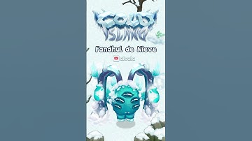 FANDHUL on Cold Island (ANIMATED) #mysingingmonsters #msm #shorts #fandhul
