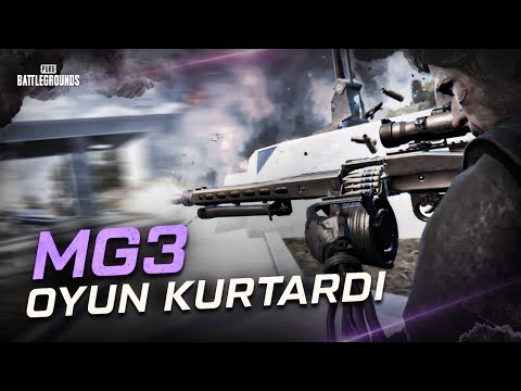 MG3 OYUNU KURTARDI! [PUBG]