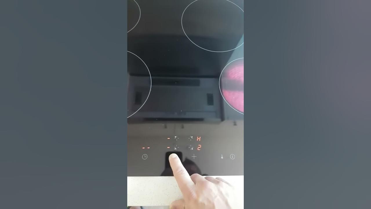 Operating the Stirling Ceramic Cooktop YouTube