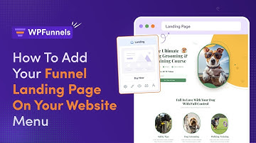 How To Add Your Funnel Landing Page On Your WordPress Website Menu