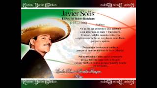 Video thumbnail of "Javier Solis Nobleza"