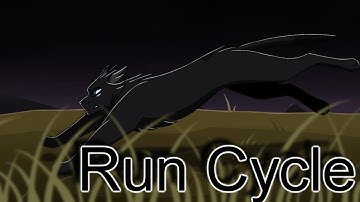 [Animation] Crowfeather Run Cycle + Progress