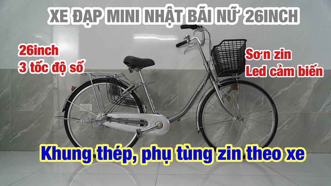 Xe đạp mini nhật cũ nội địa  Xe đạp đức liên đà nẵng chuyên xe đạp nhật