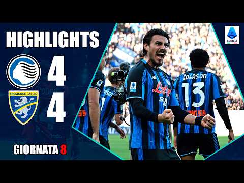 Atalanta - Frosinone | 4-4 | Gli Highlights | Serie A 2026/27 | atalanta frosinone