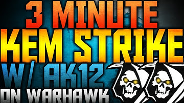 COD: Ghosts - 3 Min.  KEM on Warhawk w/ AK-12!