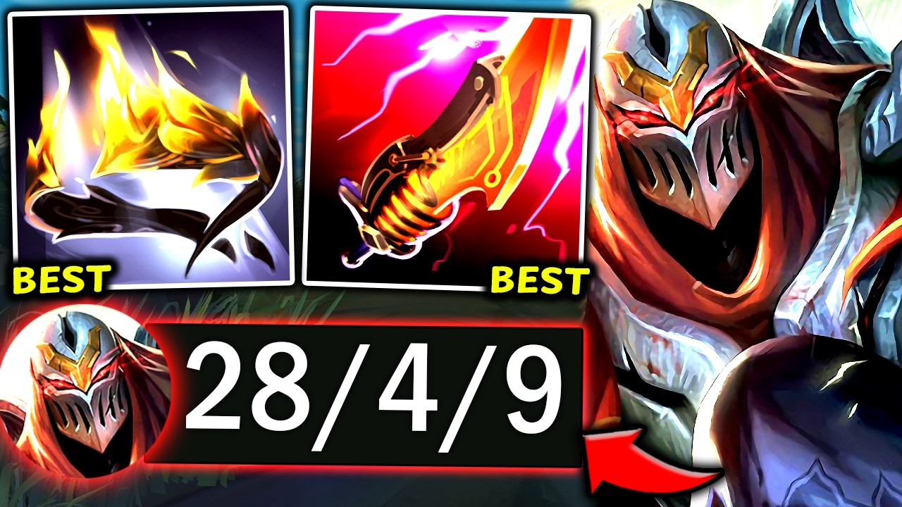 ZED TOP IS A 1V5 BEAST I 100% RECOMMEND TO EVERYONE! (S-TIER