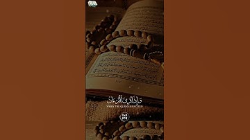 ﴿ وإذا قرئ القرآن فاستمعوا له وأنصتوا﴾ تلاوة خاشعة هادئة للقارئ ماهر المعيقلي.