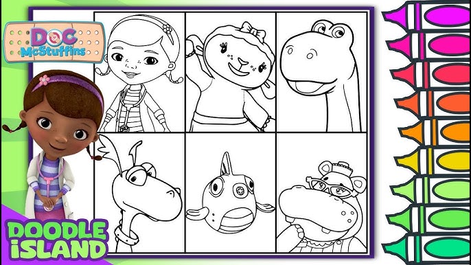 Coloring Doc McStuffins Coloring Page 🩹 l Kids Drawing and Coloring Disney Junior - YouTube coloring-doc-mcstuffins-coloring-page-l-kids-drawing-and-coloring-disney-junior-youtube