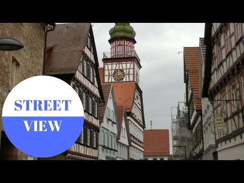 STREET VIEW: Kirchheim unter Teck in GERMANY