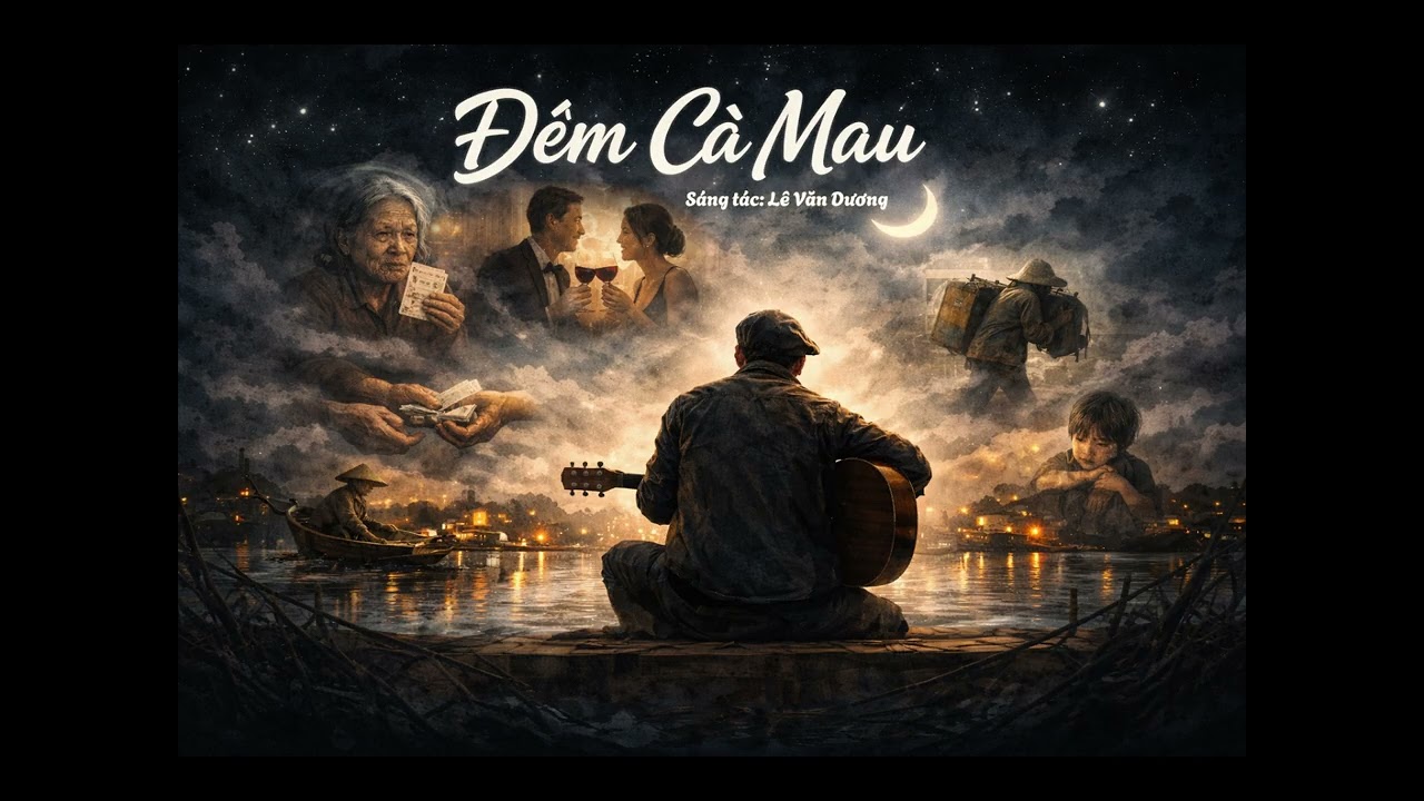 [AI] BÀI HÁT ĐÊM CÀ MAU - ST: LÊ VĂN DƯƠNG