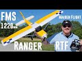 Fms  ranger rtf  1220mm  maiden flights