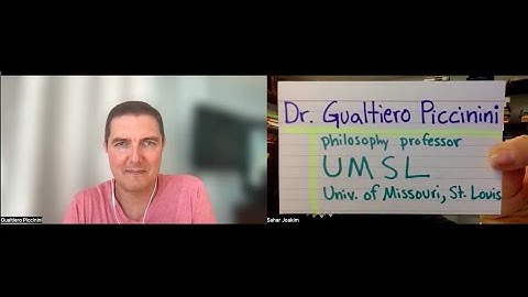 Dr. Sahar Joakim interviews Dr. Piccinini on Neurocognitive Mechanisms and Biological Cognition