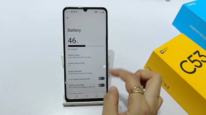 How to show battery percentage in realme C53 | Narzo N53 me battery percentage kaise lagaye