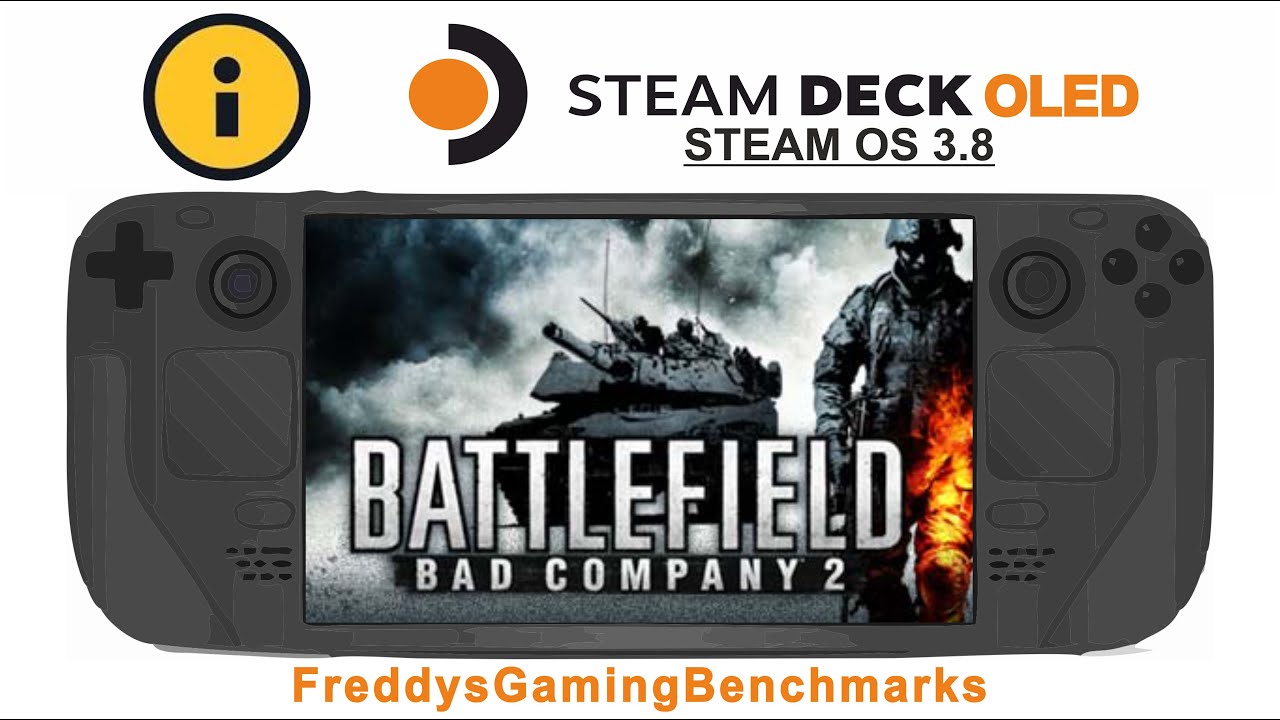 Battlefield Bad Company 2 (Test 09.2025) on Steam Deck OLED with