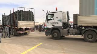 قافلة تجارية من 22 شاحنة لتصدير 960 طن نحو النيجر