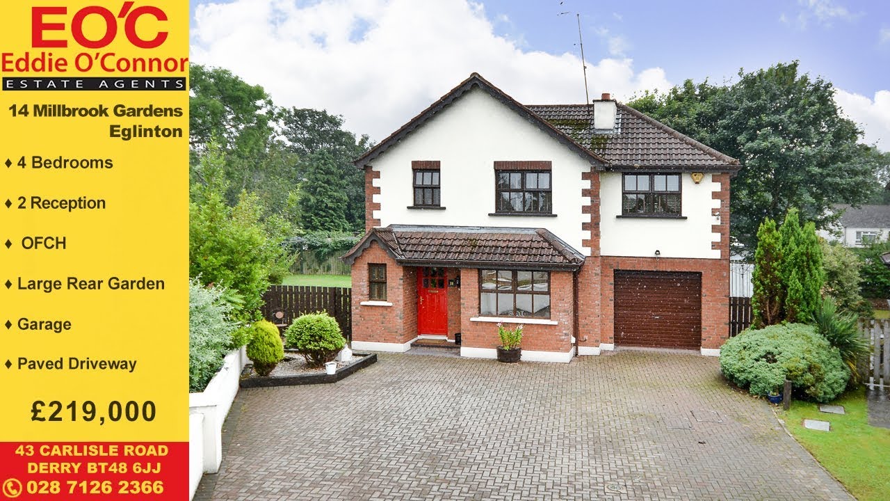 14 Millbrook Gardens Eglinton YouTube