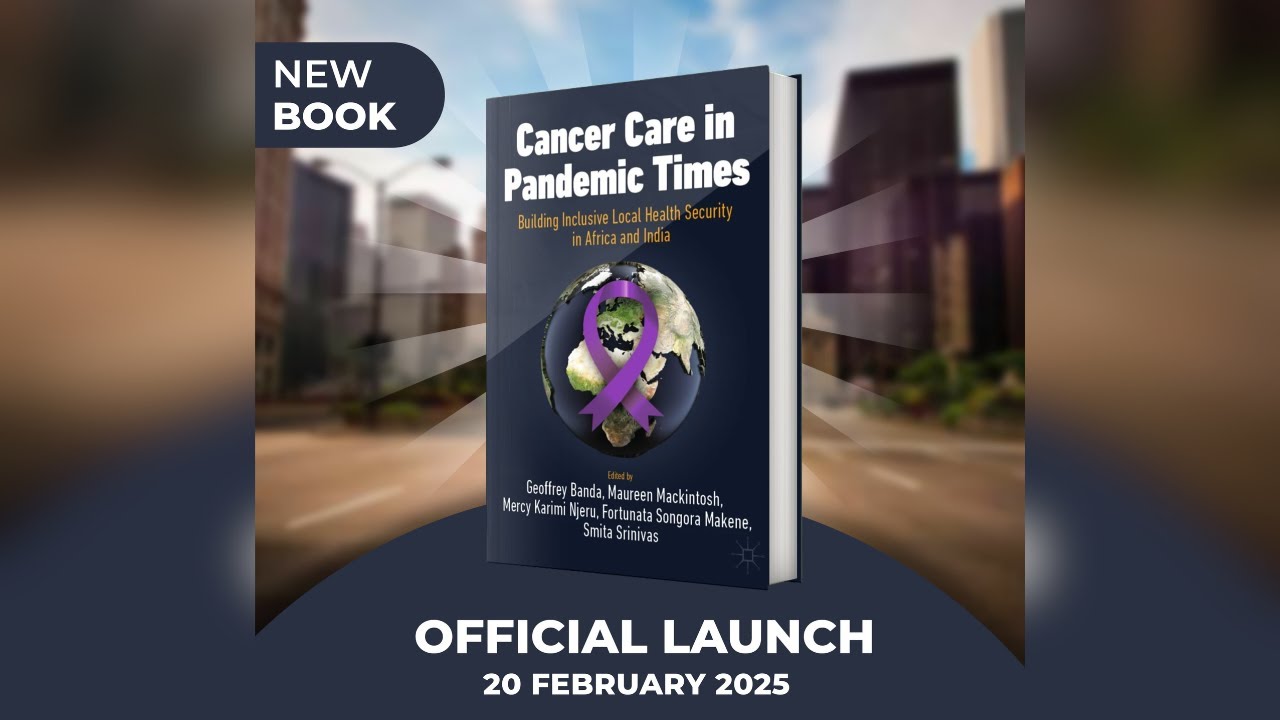 BOOK LAUNCH: Cancer Care In Pandemic Times - YouTube