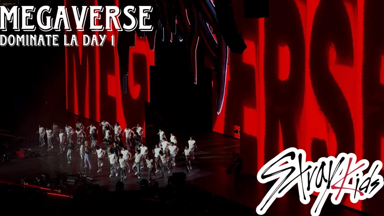 STRAY KIDS MEGAVERSE at SoFi Stadium ☆ DominATE LA Day 1