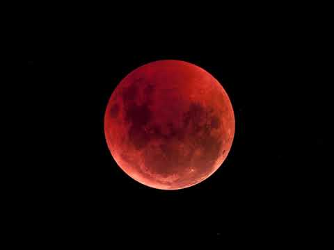 Lunar eclipse 2018 - timelapse