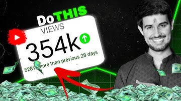 How #dhruvrathee DOMINATES YouTube : His SECRET to beat the YouTube Algorithm