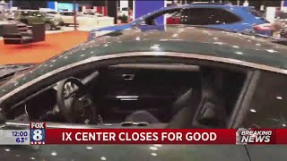 I-X Center to close