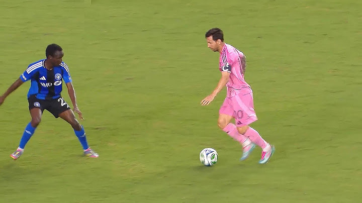 Lionel Messi is Simply UNSTOPPABLE Right Now