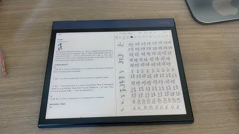 Using an e-paper tablet (Boox Note Air) in Quarantine